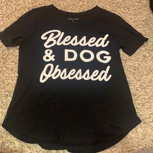 “Blessed & Dog obsessed” t-shirt